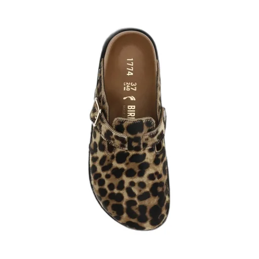 Boston Pony Hair Clogs