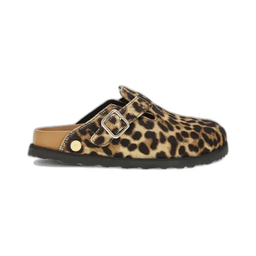 Boston Pony Hair Clogs