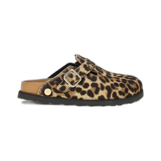 Boston Pony Hair Clogs