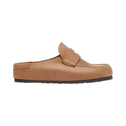 Naples Leather Mules