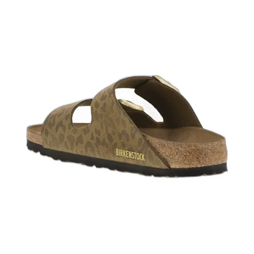Arizona Leopard-Print Slip On Sandals