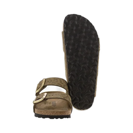 Arizona Leopard-Print Slip On Sandals