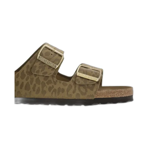 Arizona Leopard-Print Slip On Sandals