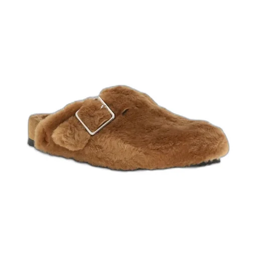Shearling-Lined Clogs