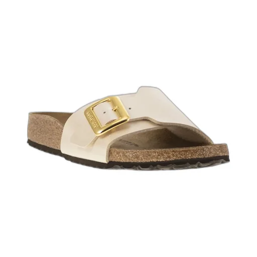 Catalina Cushion Buckle Round Open Toe Sandals
