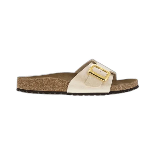 Catalina Cushion Buckle Round Open Toe Sandals