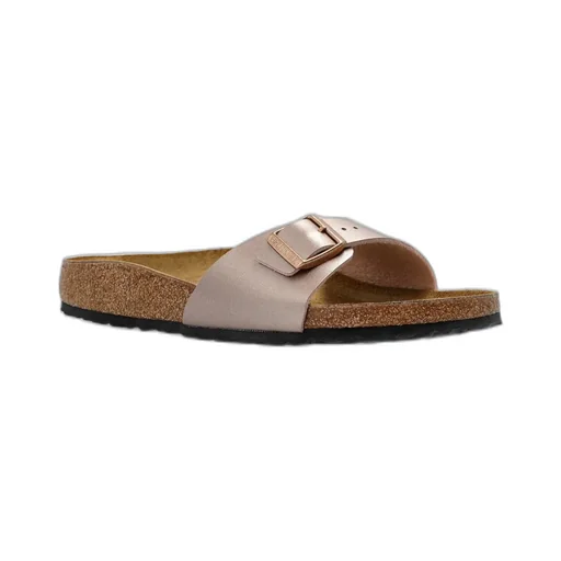 Madrid Metallic Effect Slip-On Sandals
