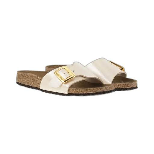 Catalina Cushion Buckle Round Open Toe Sandals