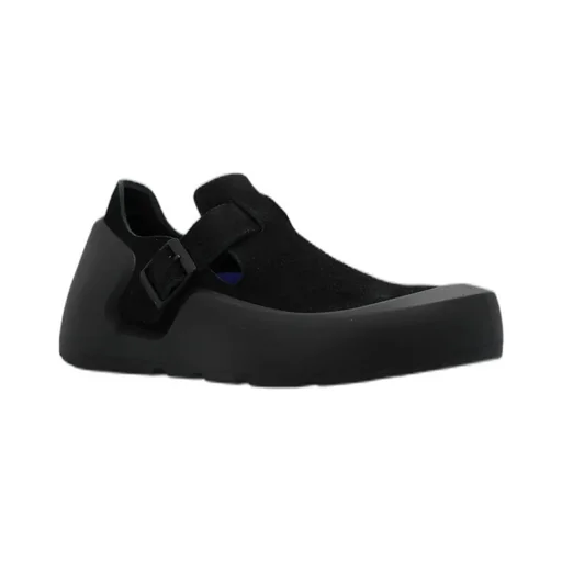 Logo-Debossed Round-Toe Trainers