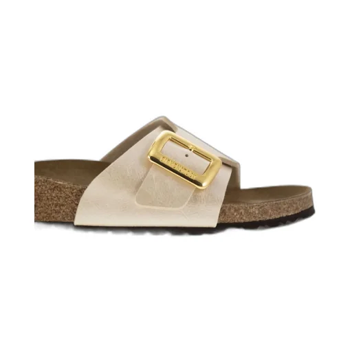 Catalina Cushion Buckle Round Open Toe Sandals