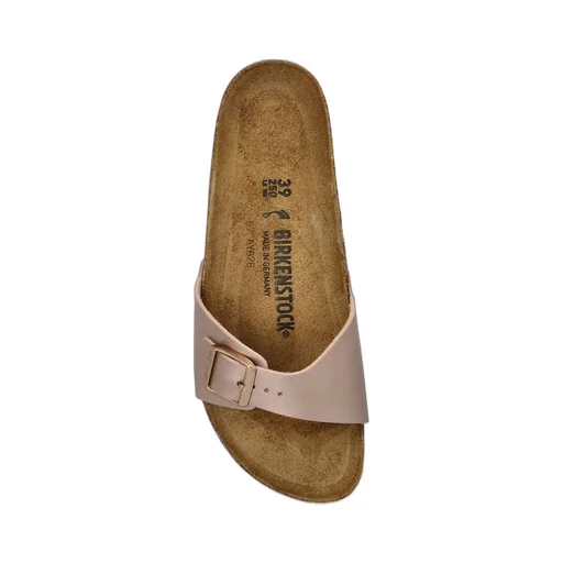 Madrid Metallic Effect Slip-On Sandals