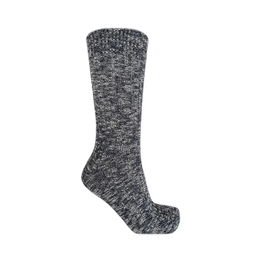Ribbed-Knit Crew Socks