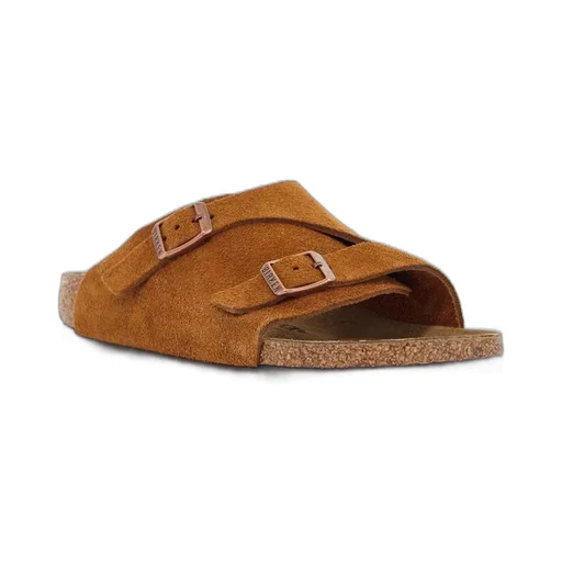 ZÜRich Buckle Detailed Slip-On Sandals