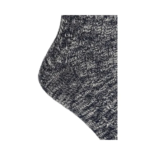 Ribbed-Knit Crew Socks