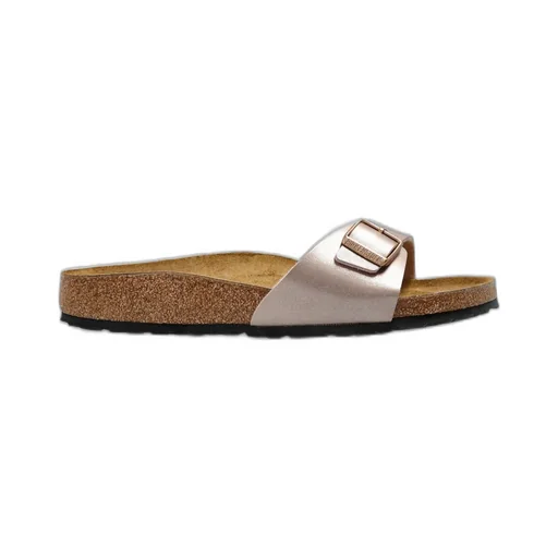 Madrid Metallic Effect Slip-On Sandals