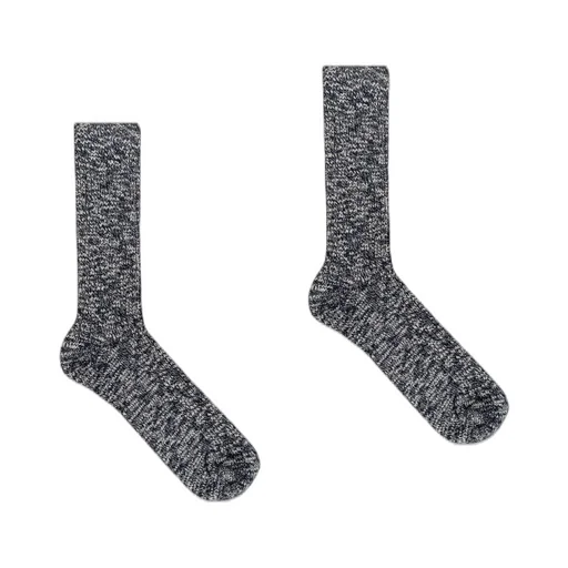 Ribbed-Knit Crew Socks