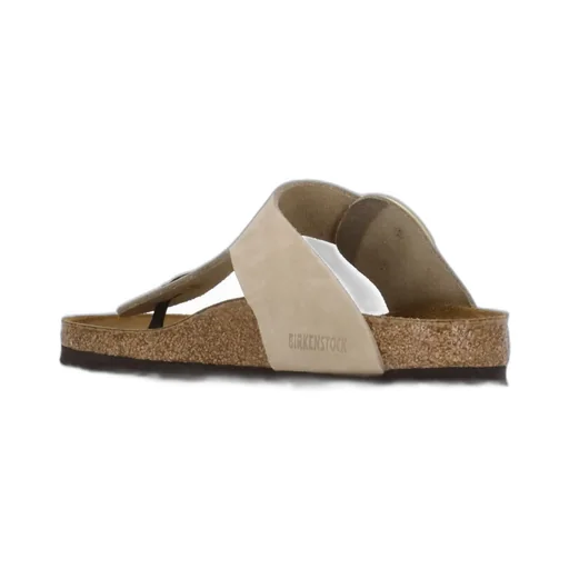 Gizeh Big Buckle Slip-On Sandals