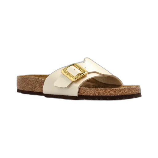 Catalina Cushion Buckle Round Open Toe Sandals