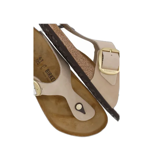 Gizeh Big Buckle Slip-On Sandals