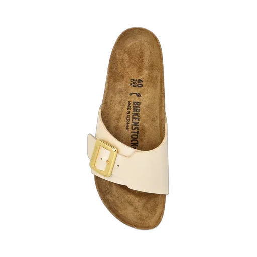 Catalina Cushion Buckle Round Open Toe Sandals