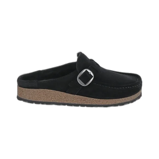Buckle Detailed Slip-On Sandals