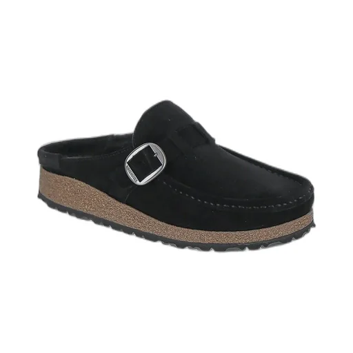 Buckle Detailed Slip-On Sandals