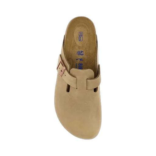 Boston Soft Footbed Buckle Detailed Mules
