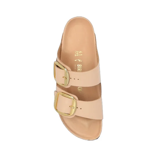 Slip-On Buckled Sandals