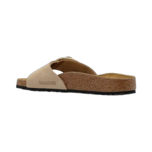 Madrid Big Buckle Slip-On Sandals