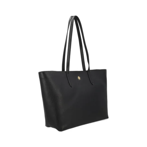 Logo-Stamp Top Handle Bag