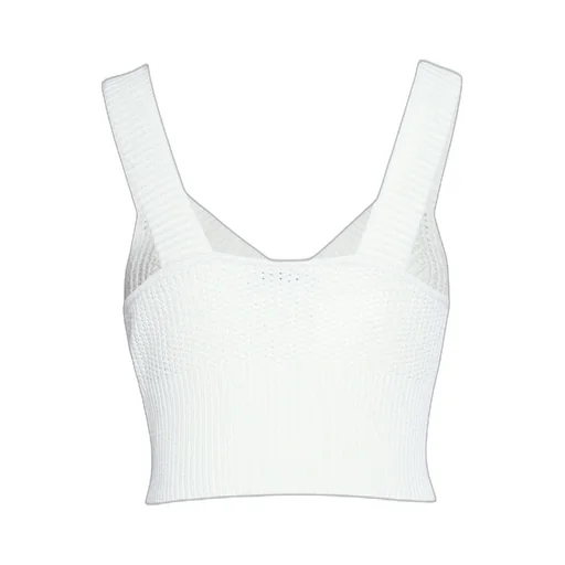 V-Neck Knitted Top