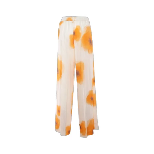 Floral-Printed Trousers