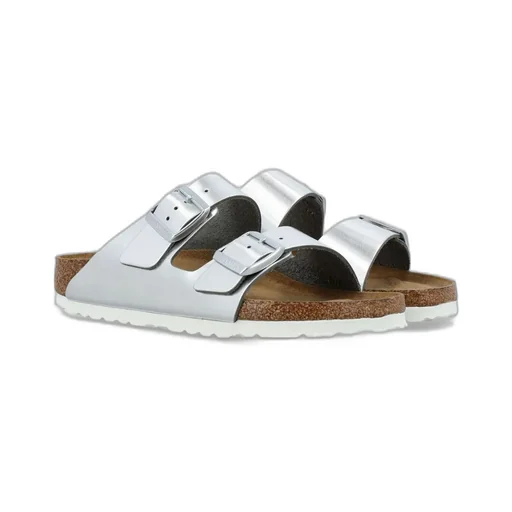 Arizona Metallic Buckled Sandals
