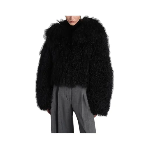 Long Sleeved Fur Jacket