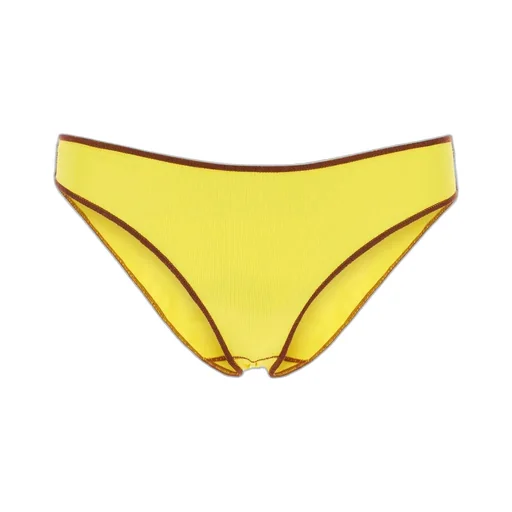 Vein Ribbed Bikini Briefs