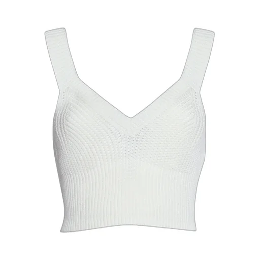 V-Neck Knitted Top