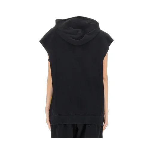 Distressed Jersey Hoodie