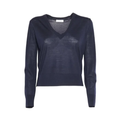 V-Neck Knitted Jumper