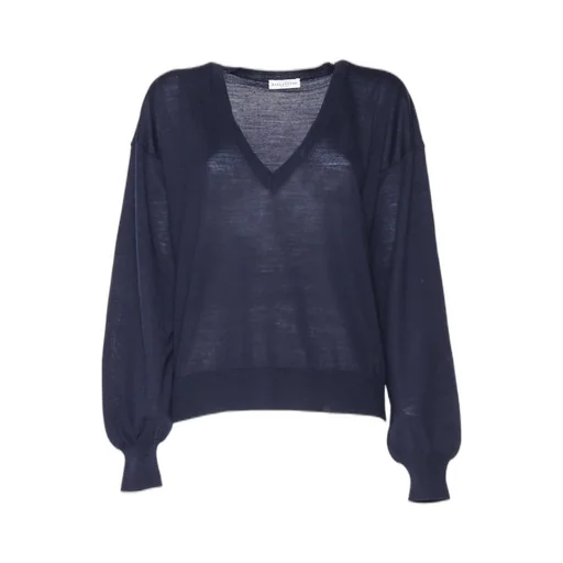 V-Neck Knitted Jumper