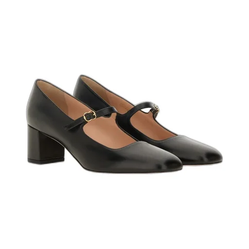 Decollete Square-Toe Mary Jane Pumps
