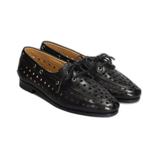 Plume Lace-Up Loafers