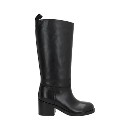 Peggy Pull-On Knee-High Boots