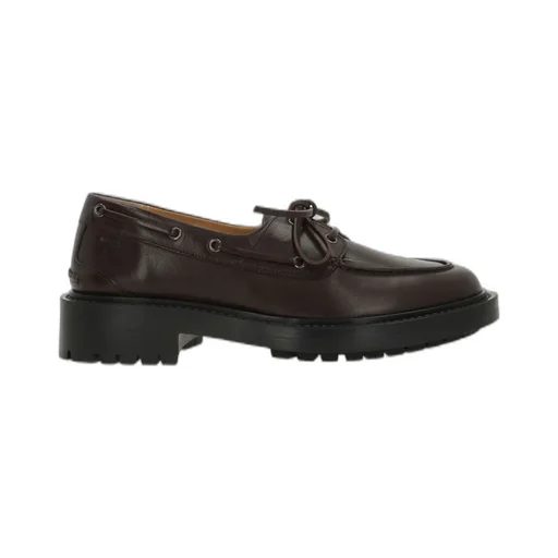 Ebony Lace-Up Loafers