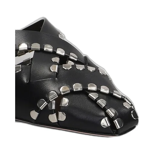 Embellished Slip-On Flat Shoes