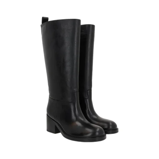 Peggy Pull-On Knee-High Boots