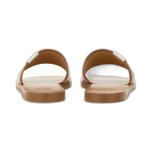 Logo Patch Open-Toe Slides