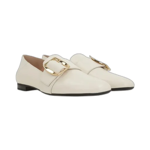 Buckled Flat Shoes