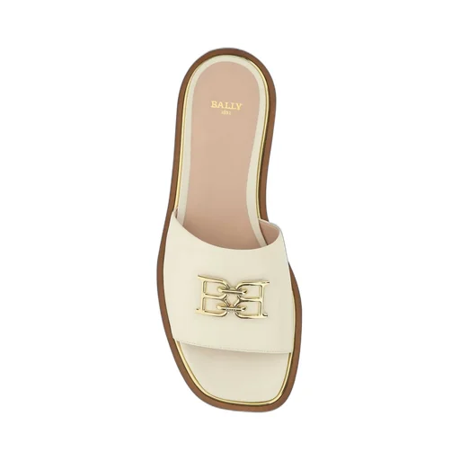Eloise Logo Plaque Slip-On Slides