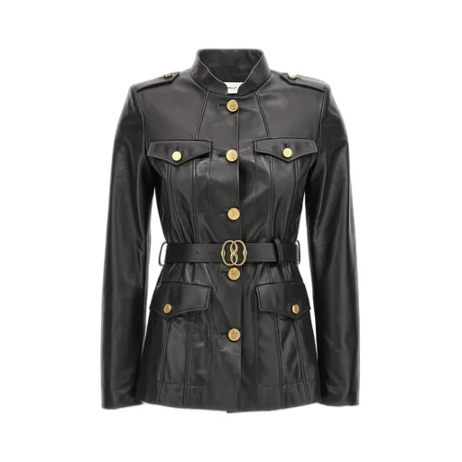 Collared Button-Up Trench Coat