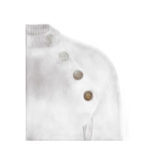Long Sleeved Buttoned Jumper